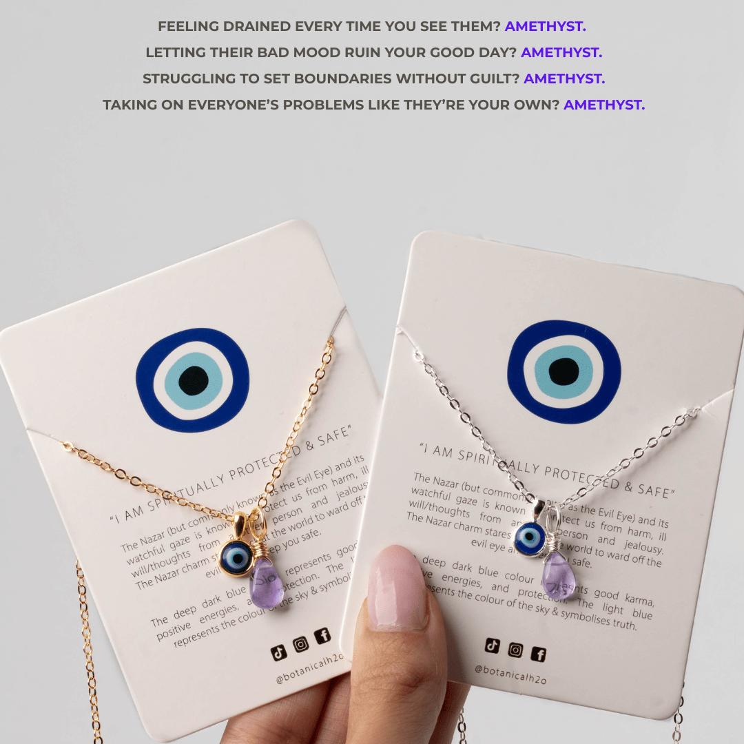 Amethyst to Calm Your Mind - Crystal Charm
