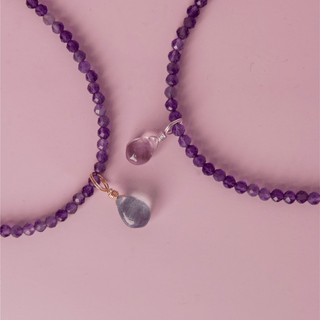 Quiet The Noise Bundle: Crystal Charm + Necklace (Calm)