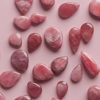 Milky Ruby for Passion - Crystal Charm
