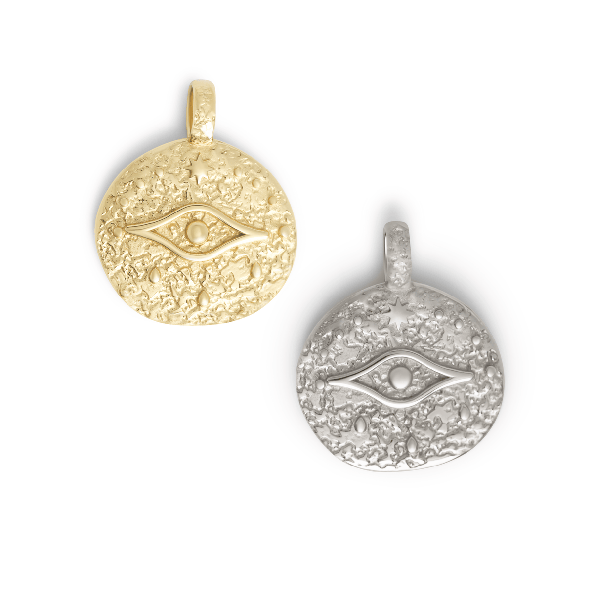 Boundaries Bundle: Evil Eye Charm + Crystal Beaded Necklace