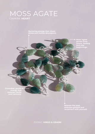 Moss Agate Droplet
