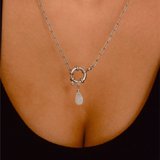 Manifest Your Era Bundle: Crystal Charm + Necklace (Manifesting)