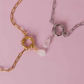 Manifest Your Era Bundle: Crystal Charm + Necklace (Manifesting)