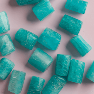 Amazonite to Support Clear Communication - Crystal Charm
