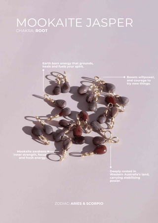 Mookaite Jasper Droplet