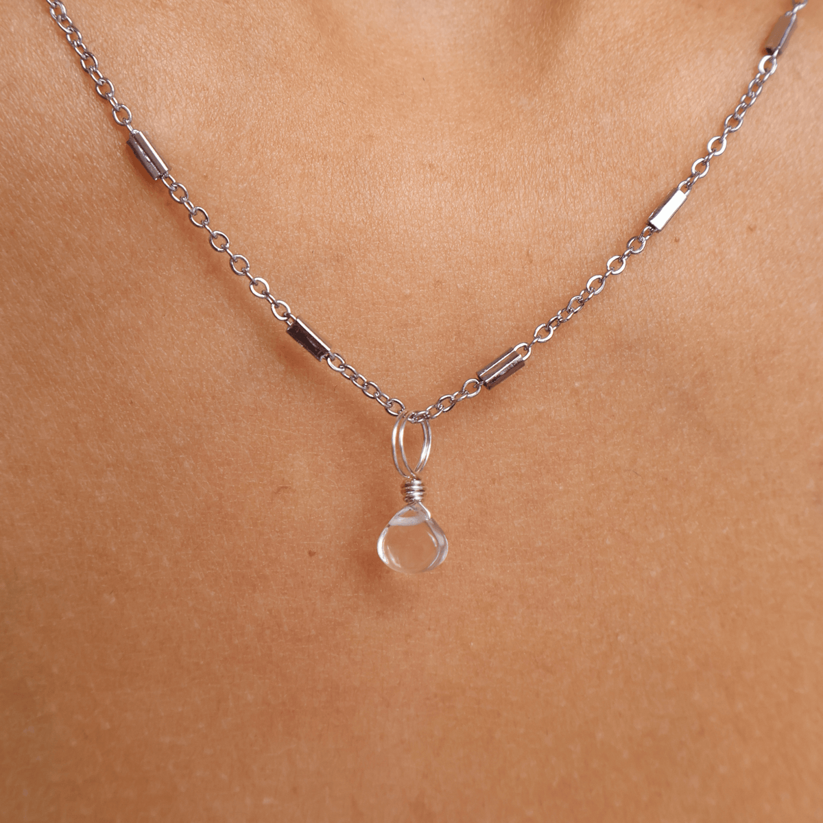 Mini Clear Quartz for Clarity - Crystal Charm