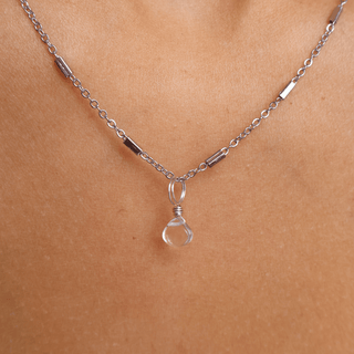 Mini Clear Quartz for Clarity - Crystal Charm