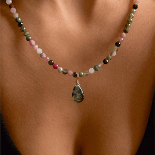 Gentle Healing Bundle: Crystal Charm + Necklace (Healing)