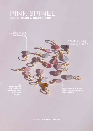 Pink Spinel Droplet