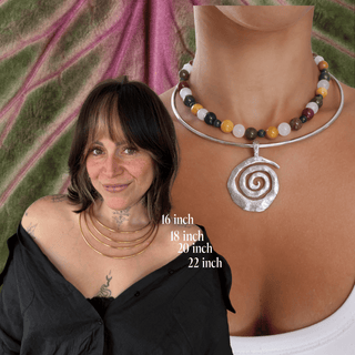 Cuff Charm Necklace