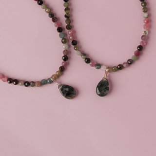 Gentle Healing Bundle: Crystal Charm + Necklace (Healing)