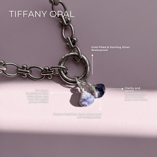 Tiffany Opal to Encourage Healing - Crystal Charm