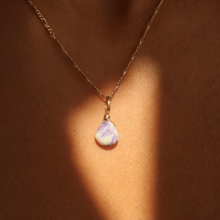 Tiffany Opal to Encourage Healing - Crystal Charm