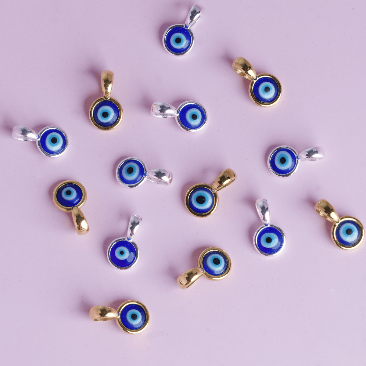 Mini Azura Evil Eye Charm - Protection from Jealousy & Ill Will