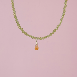Lucky Girl Era Bundle: Crystal Charm + Necklace (Abundance)