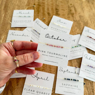 Crystal Birthstone Bracelet