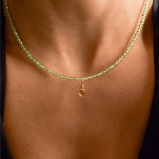 Lucky Girl Era Bundle: Crystal Charm + Necklace (Abundance)