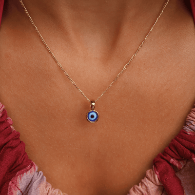 Mini Azura Evil Eye Charm - Protection from jealousy & ill will