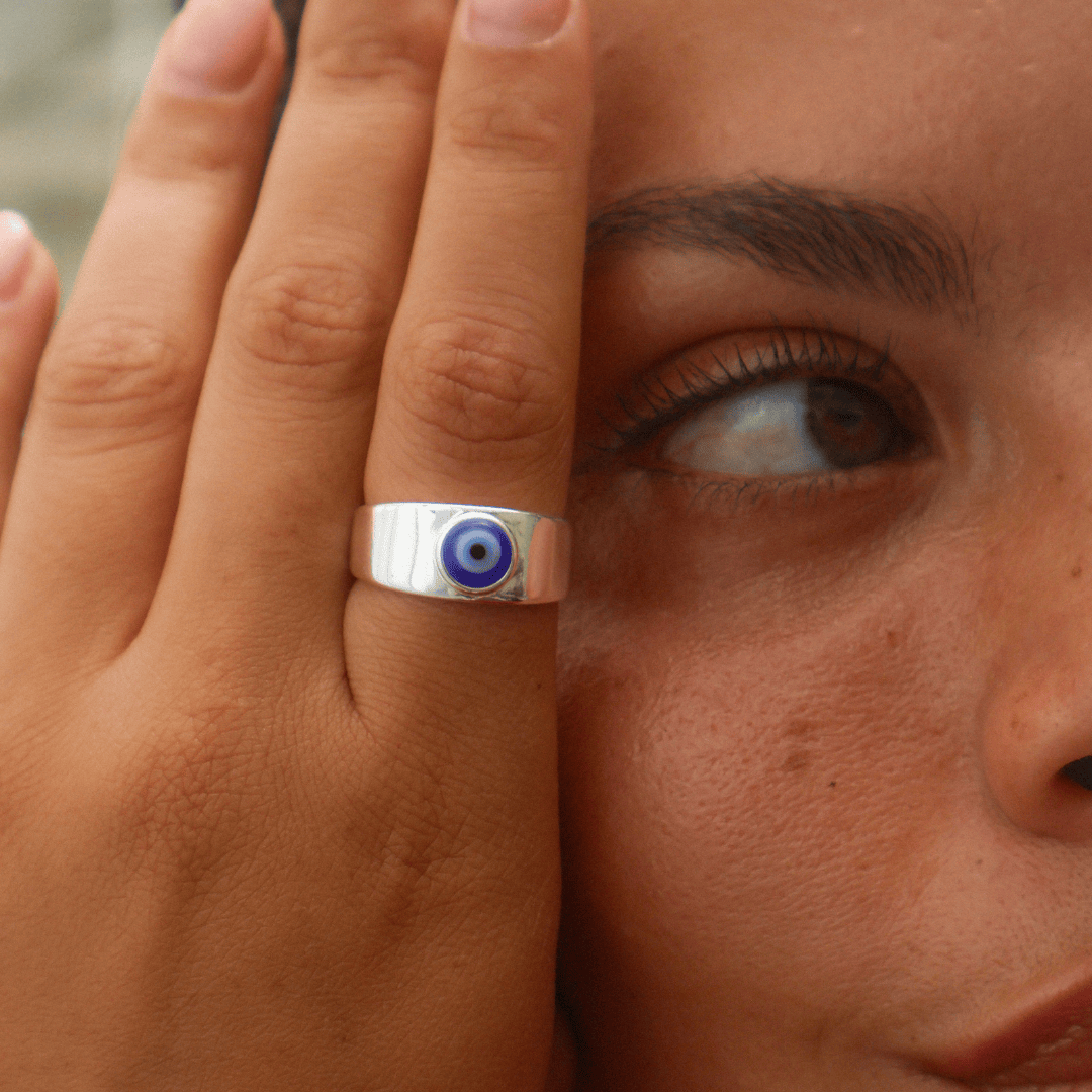 Azura Evil Eye Ring - Protection from Jealousy & Ill Will
