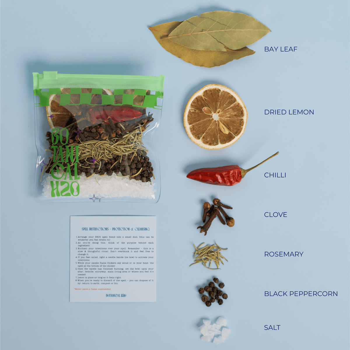 Spell Pack - Protection & Cleansing