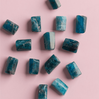 Blue Apatite for Clarity - Crystal Charm