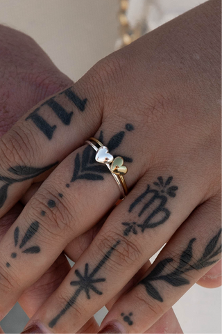 Cupid Puffy Heart Ring