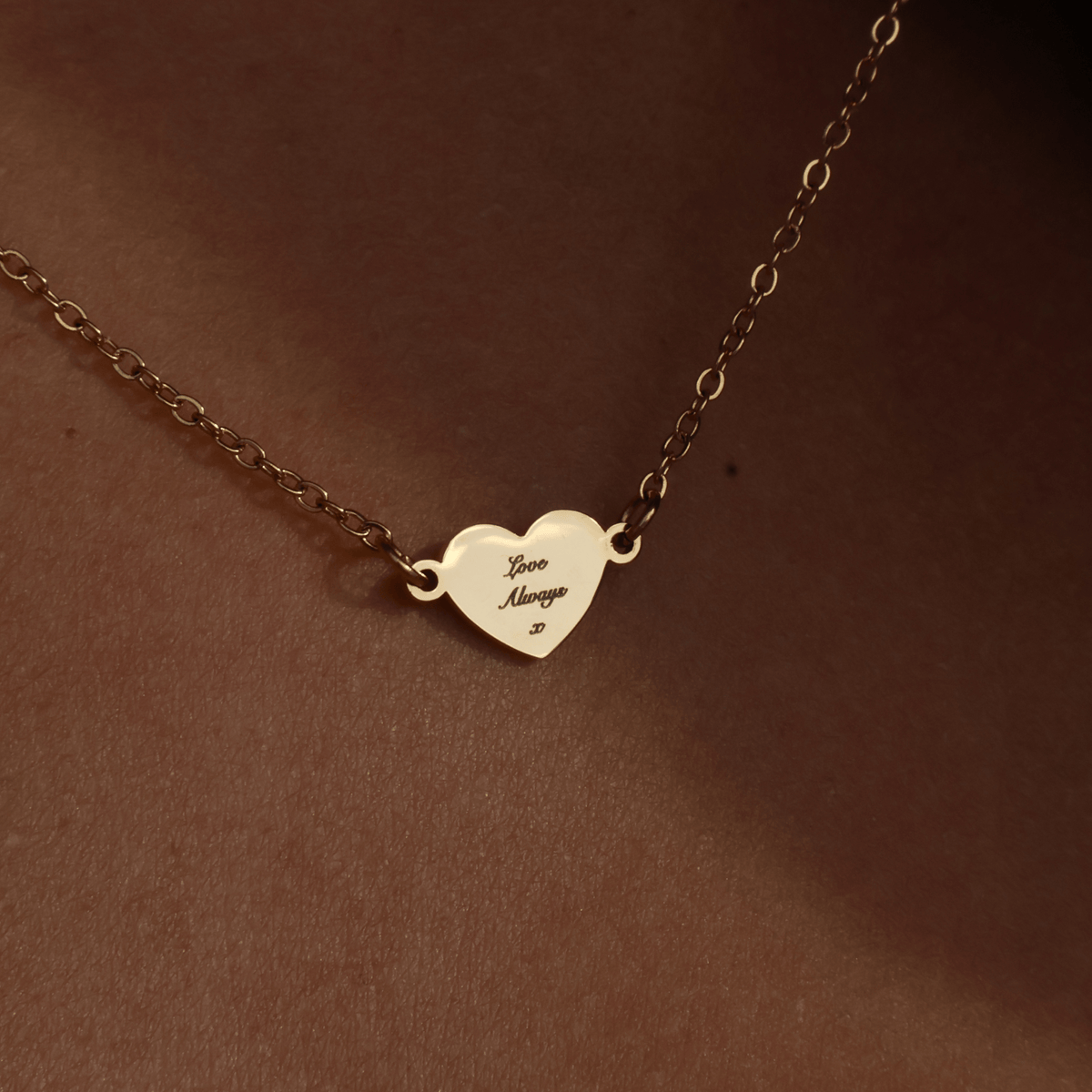 With Love Heart Necklace