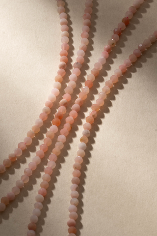 Pink Opal Beaded Bracelet