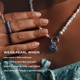 Pearl Charm Necklace