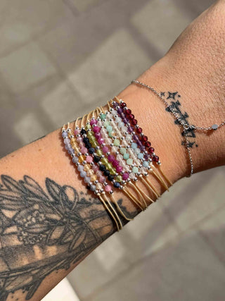 Adjustable Birthstone Bracelet