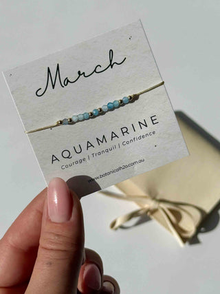 Adjustable Birthstone Bracelet