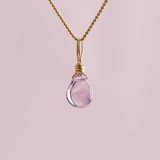 Amethyst to Calm Your Mind - Crystal Charm