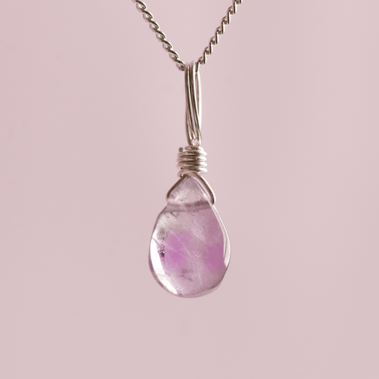 Amethyst to Calm Your Mind - Crystal Charm