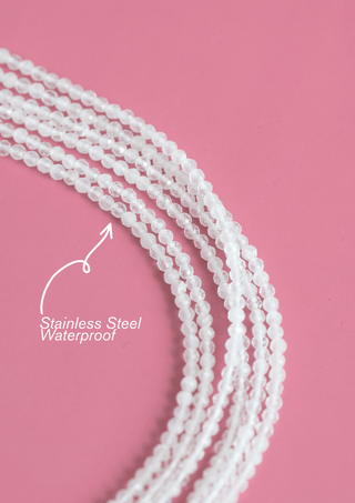 Moonstone Beaded Necklace