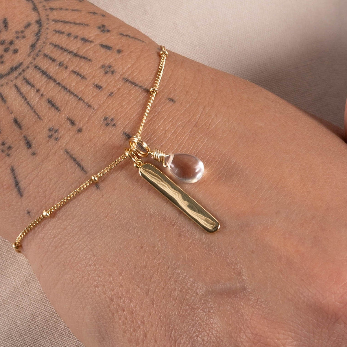 Clear Quartz for a Clear Mind - Crystal Charm