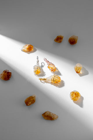 Citrine Wrap - November Birthstone