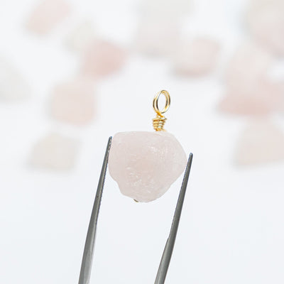 Rose Quartz to Attract Love - Crystal Charm
