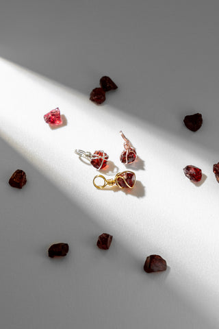 Garnet Wrap - January Birthstone