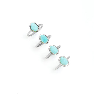 Amazonite Juniper Ring
