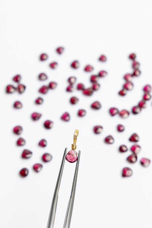 Rhodolite Petite Droplet