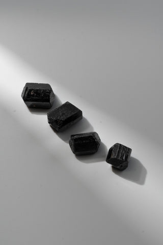 Black Tourmaline Rough Wrap - Large LIMITED