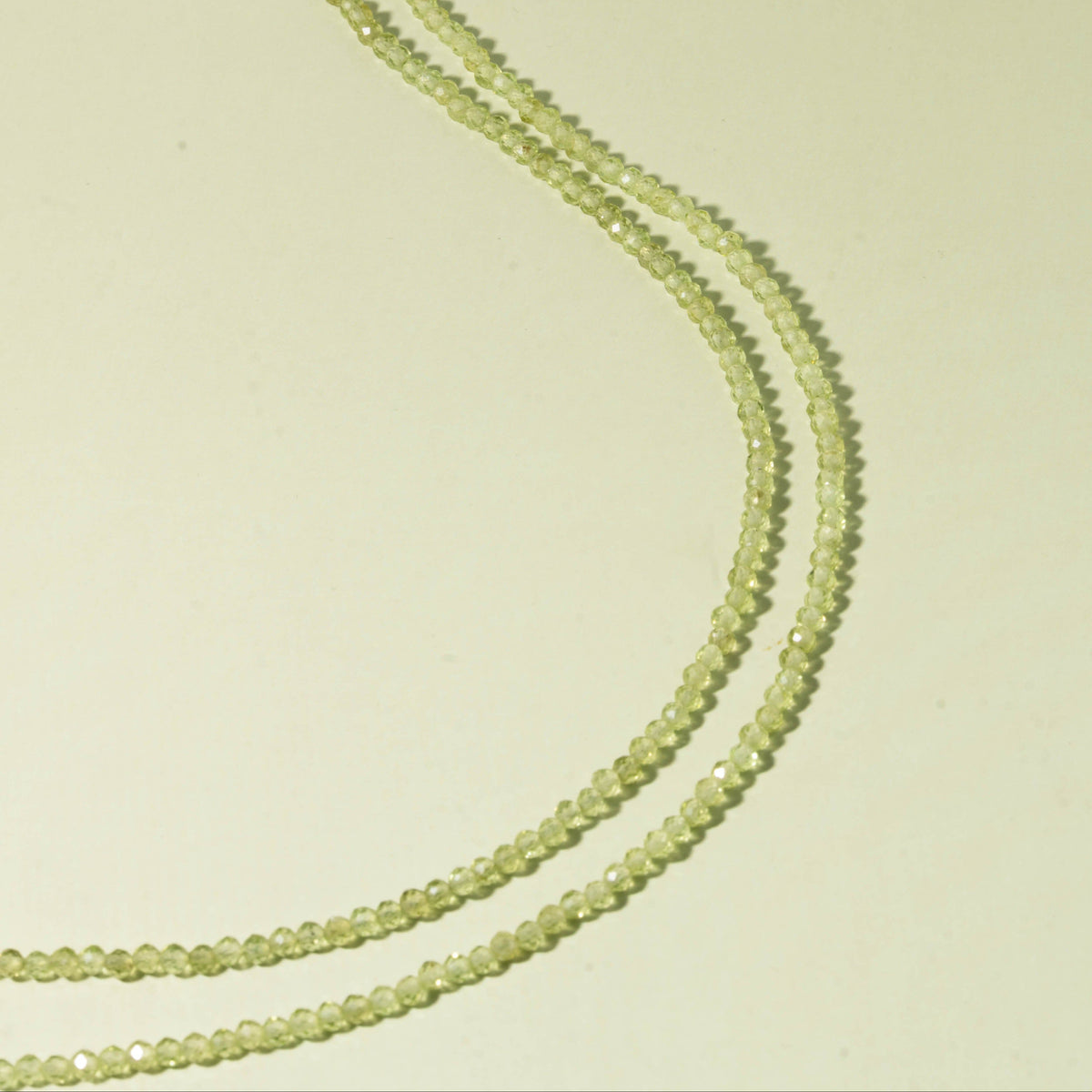 Peridot for Abundance - Crystal Beaded Necklace