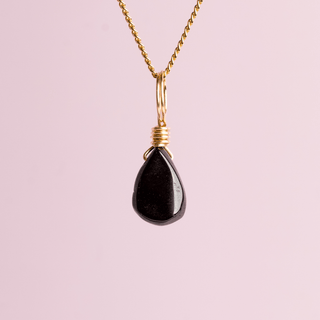 Black Spinel for Strong Boundaries - Crystal Charm