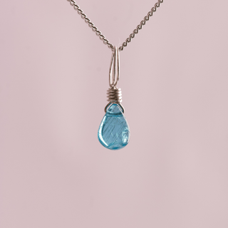 Blue Apatite for Mental Fog - Crystal Charm