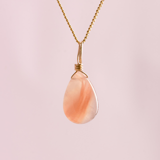 Botswana Agate for Emotional Grounding - Crystal Charm