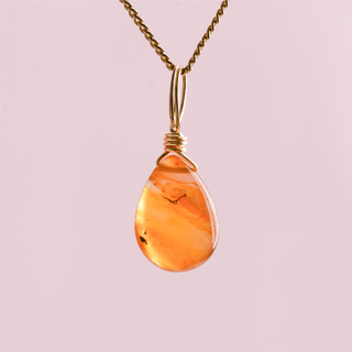 Carnelian to Get Your Spark Back - Crystal Charm