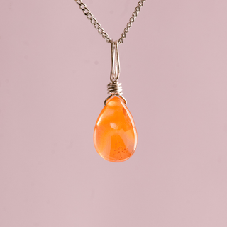 Carnelian to Get Your Spark Back - Crystal Charm