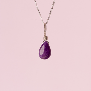 Russian Charoite for Emotional Release - Crystal Charm