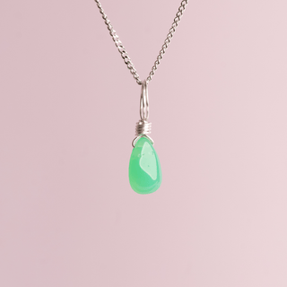 Chrysoprase for Letting Go - Crystal Charm