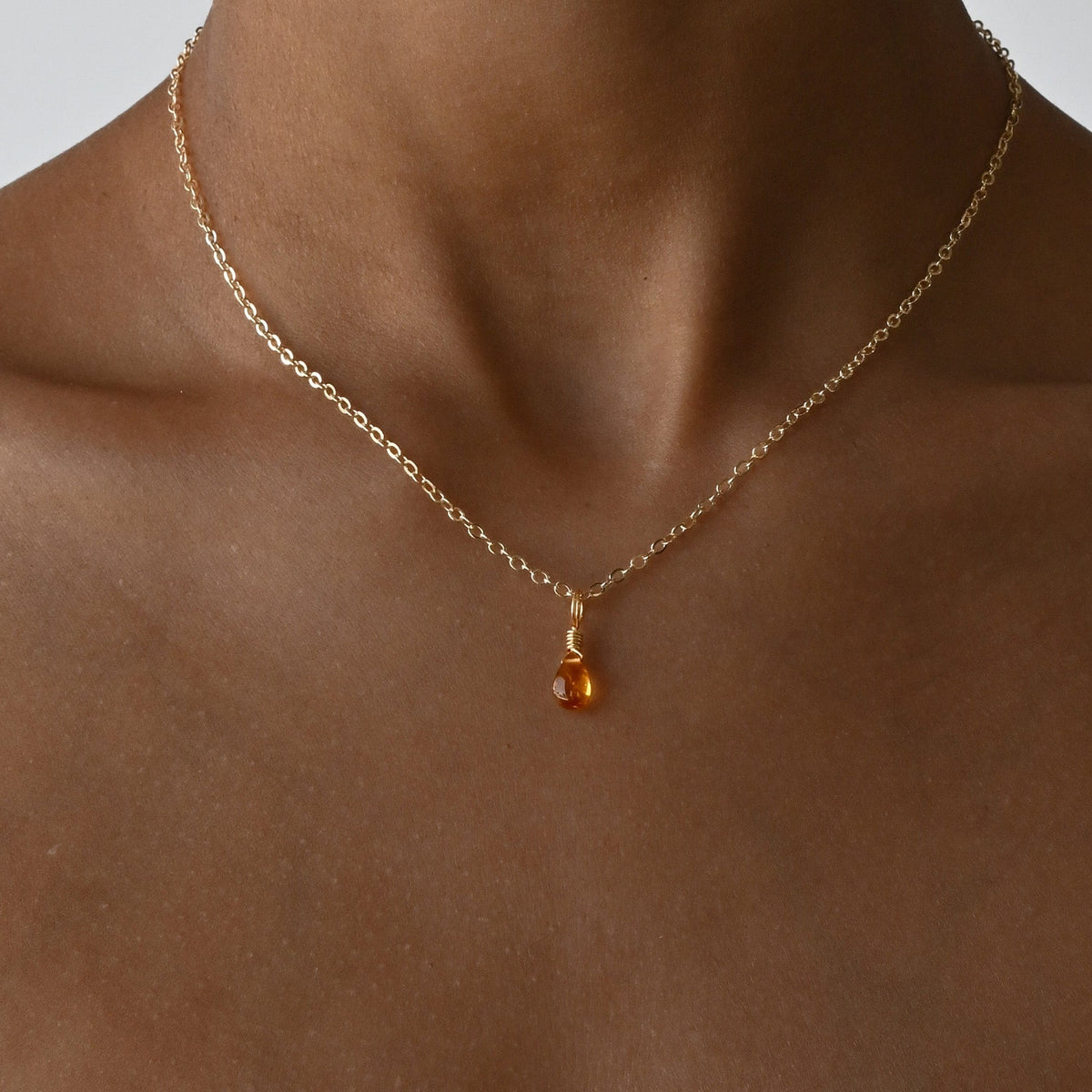 Citrine to Call In Wealth - Crystal Charm